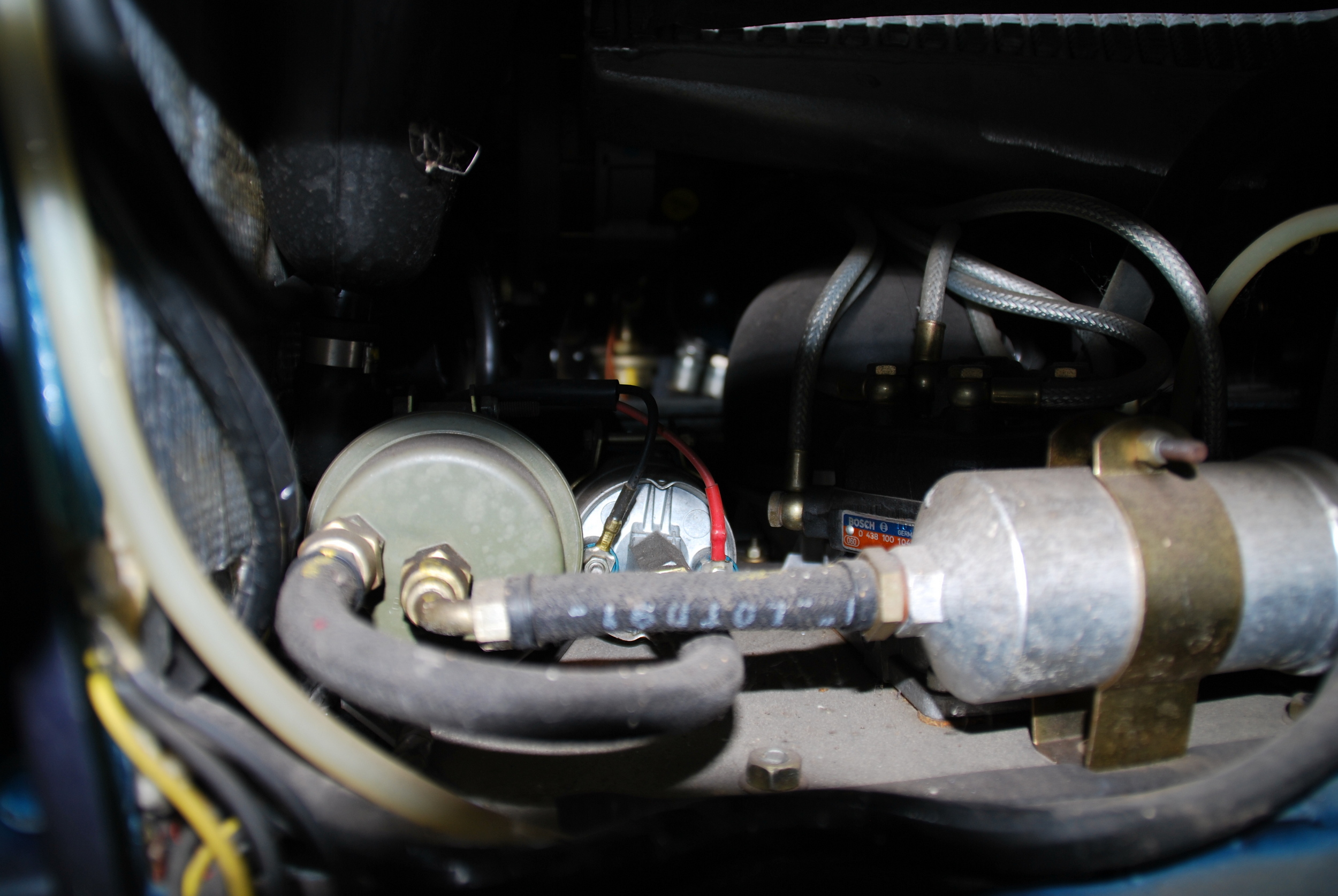 Druckspeicher, Kraftstoffpumpe und Kraftstofffilter