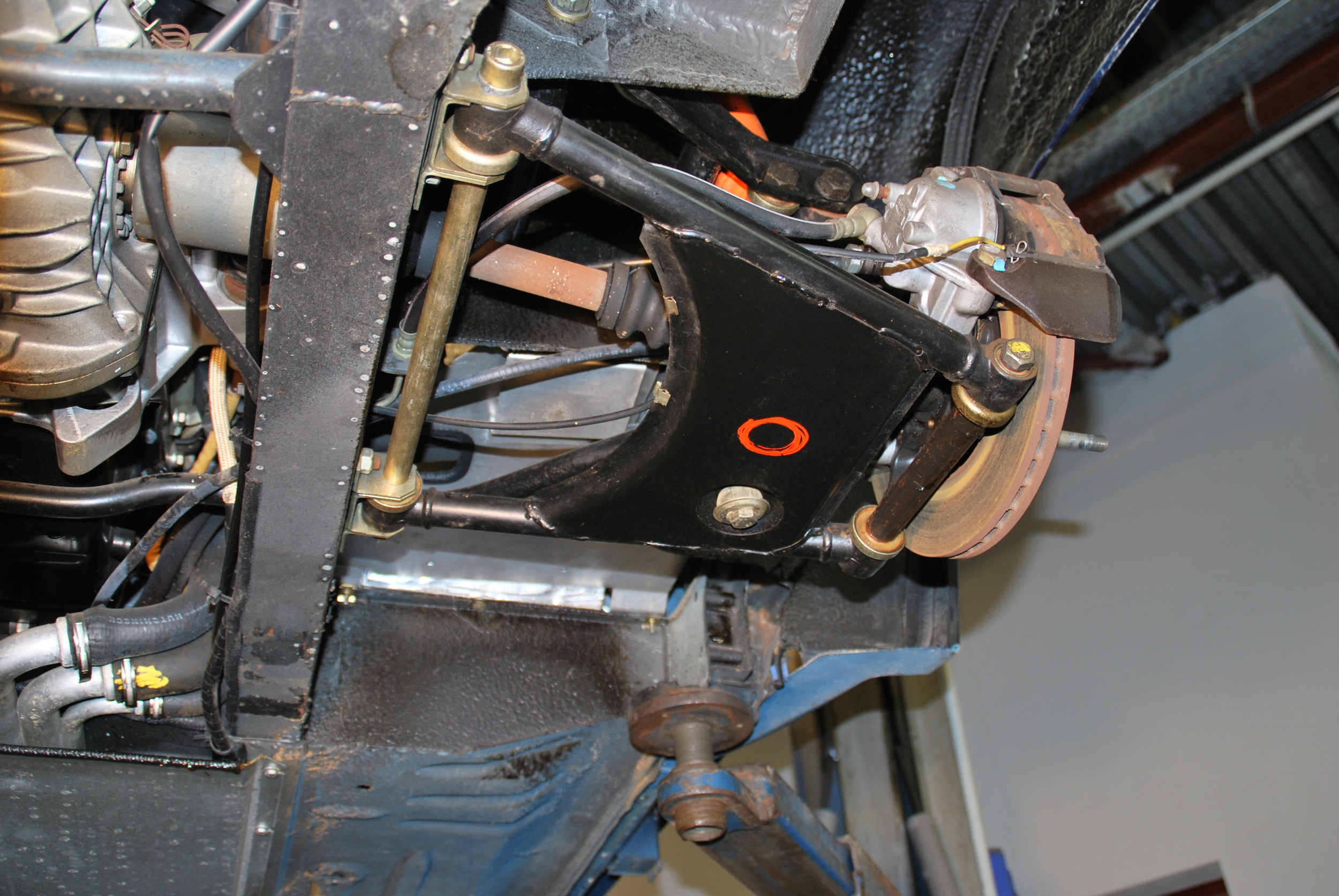 Querlenker unten, hinten rechts