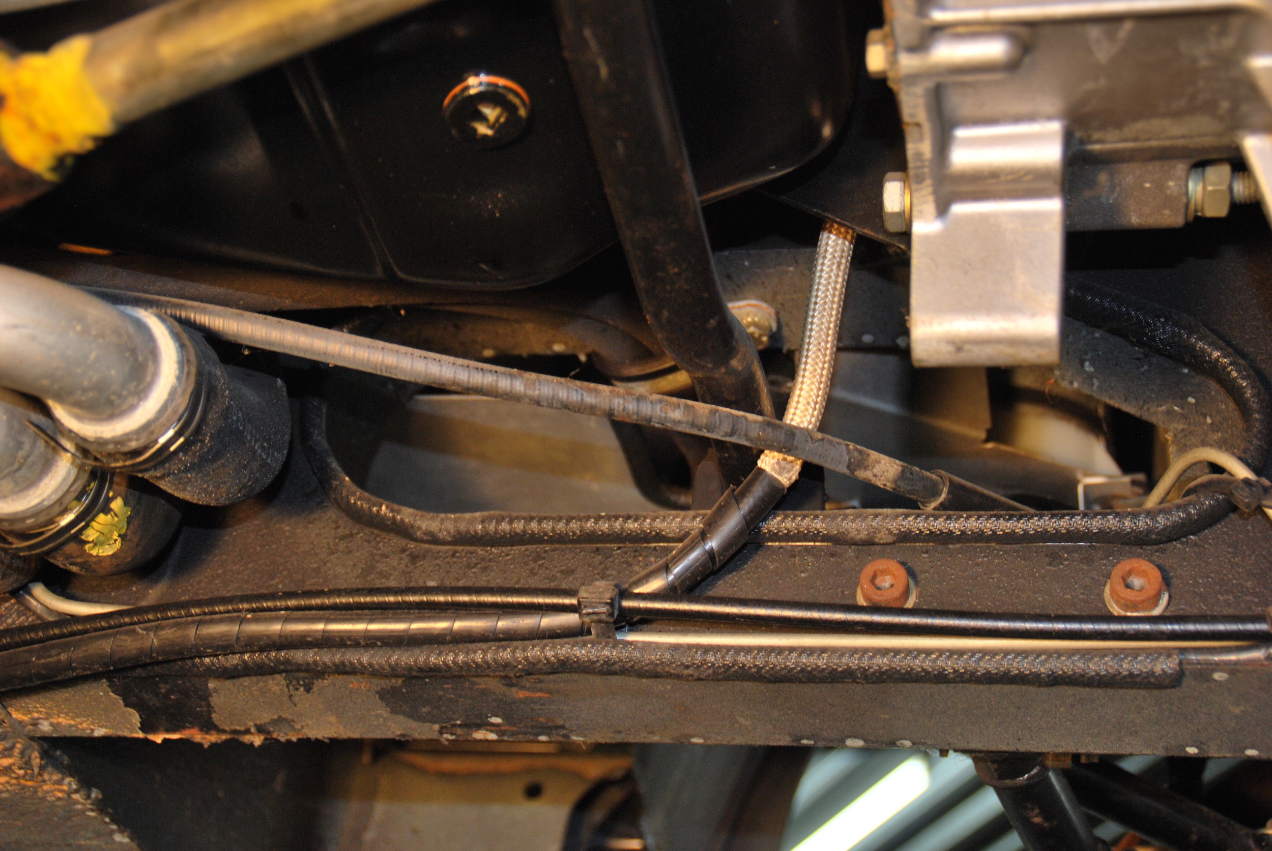 Stabiverlauf hinten rechts