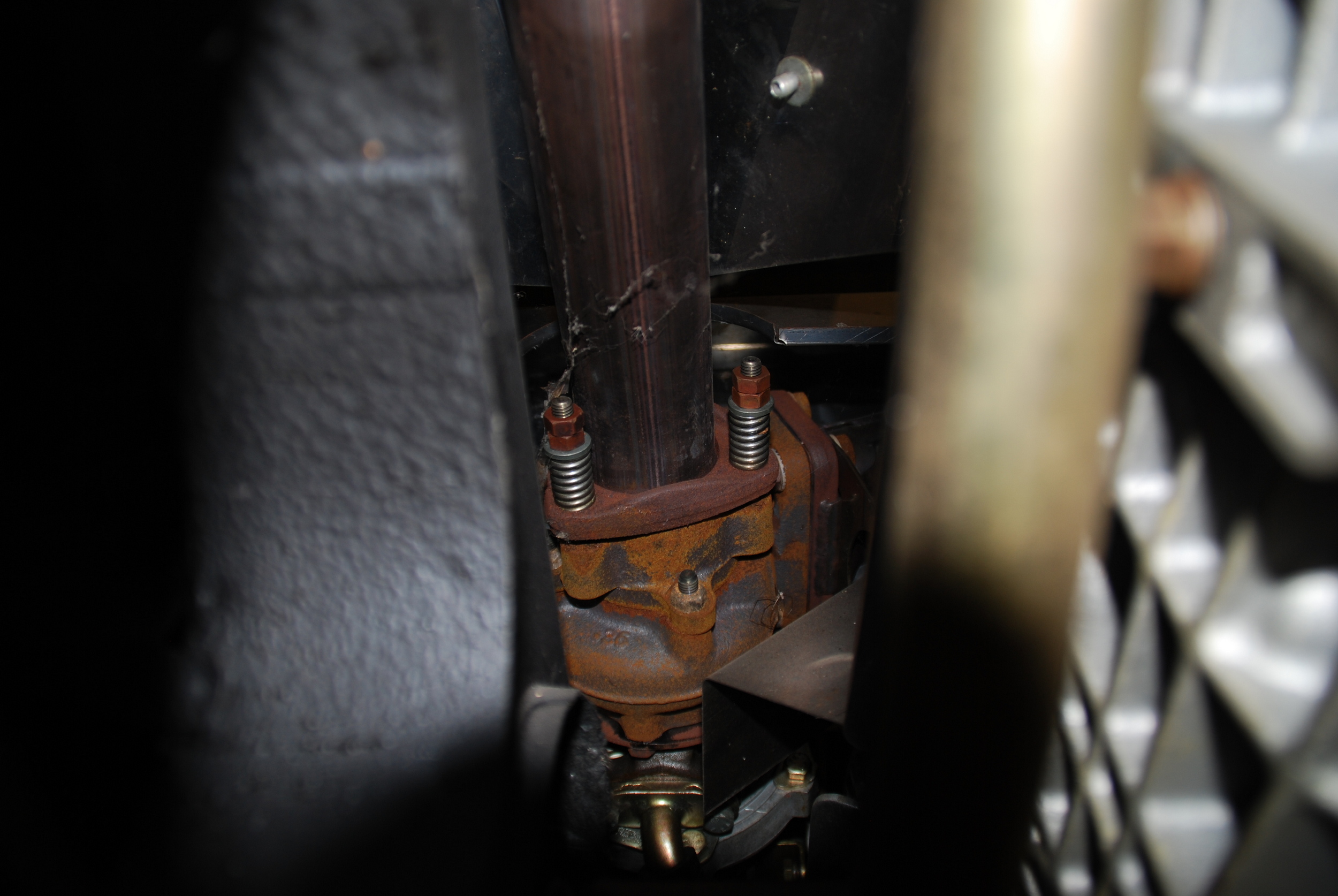 Turbolader von unten