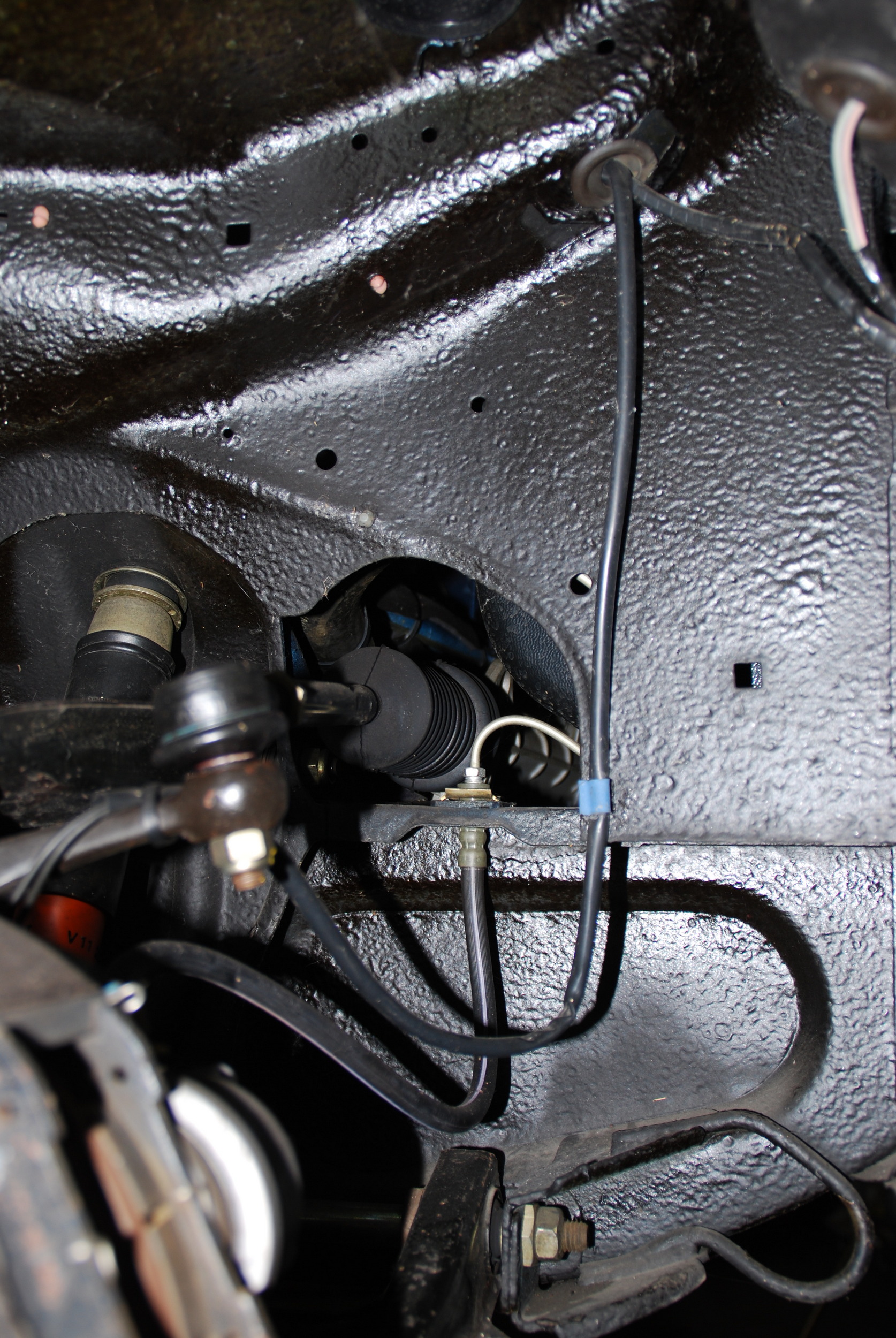 Lenkgetriebe, Spurtstange vorne rechts