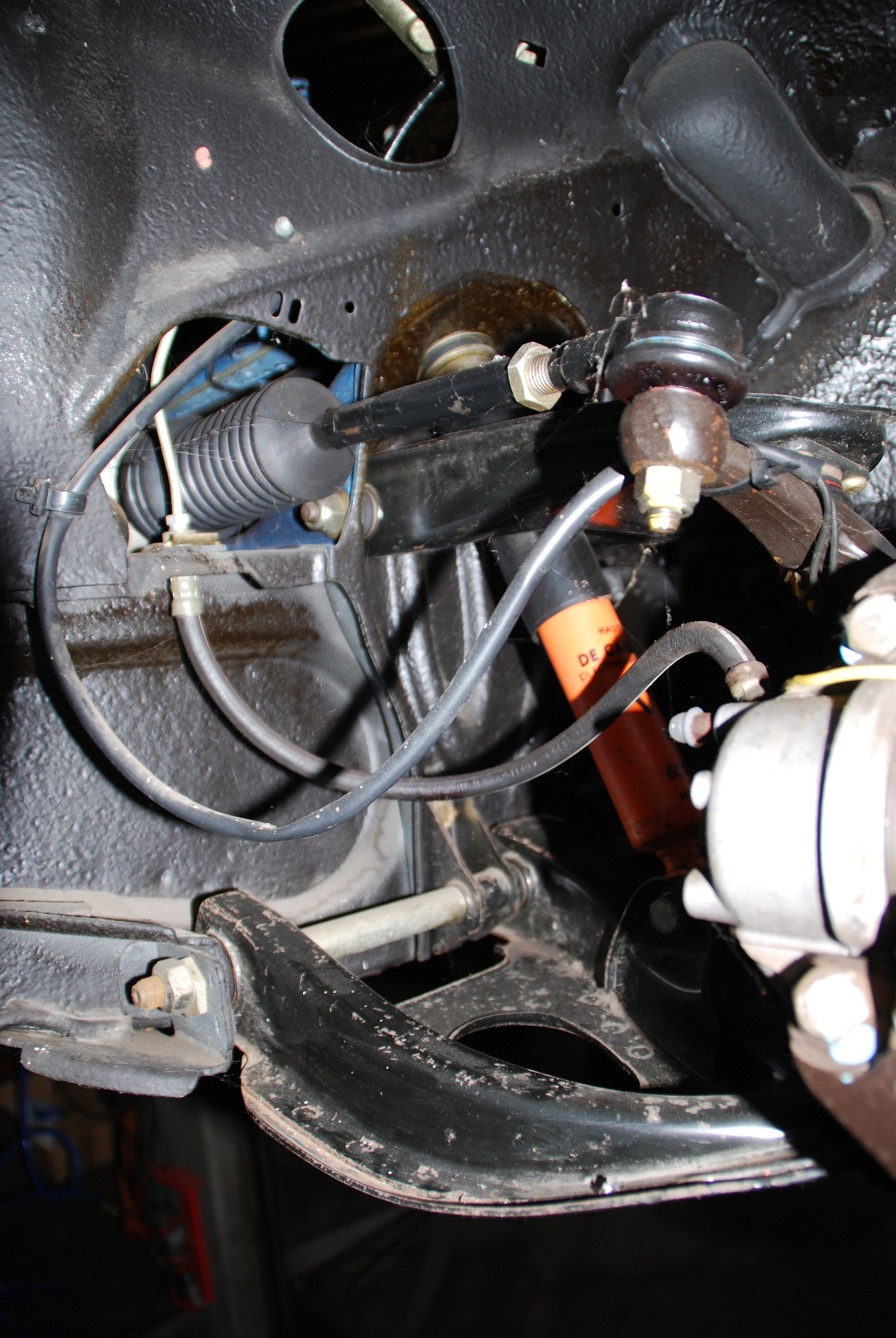 Radaufhängung vorne links