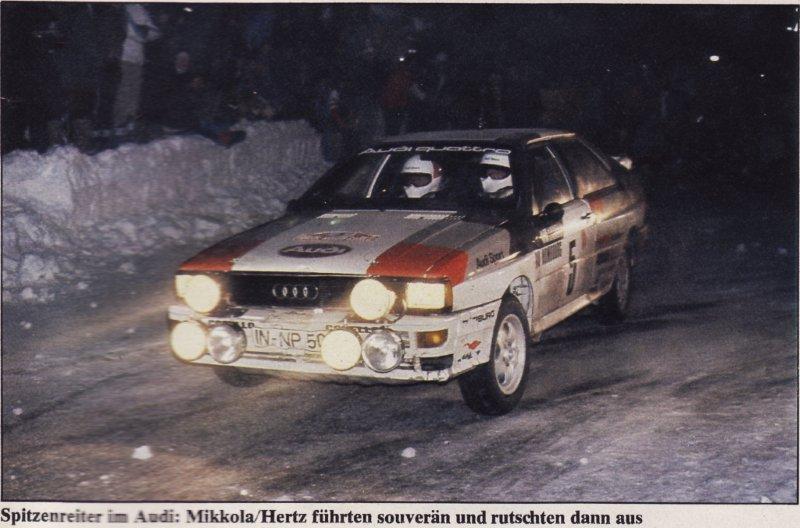 Mikkola Audi Quattro