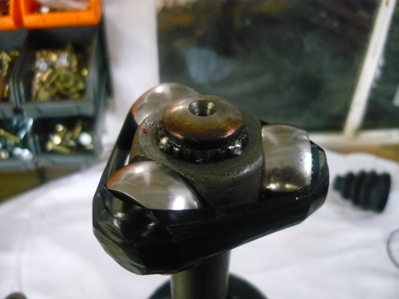 Verzahnung verstemmt